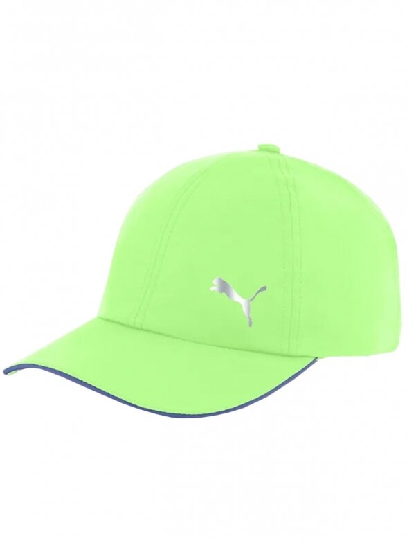 Puma kepurė Ess su snapeliu žalia 23148 20