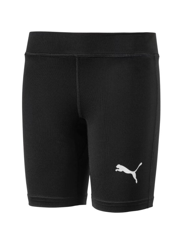 Puma Liga Baselayer Tight vaikiškos glaudžios šortai juodi 655937 03 Puma Liga Baselayer Tight vaikiškos glaudžios šortai juodi 655937 03
