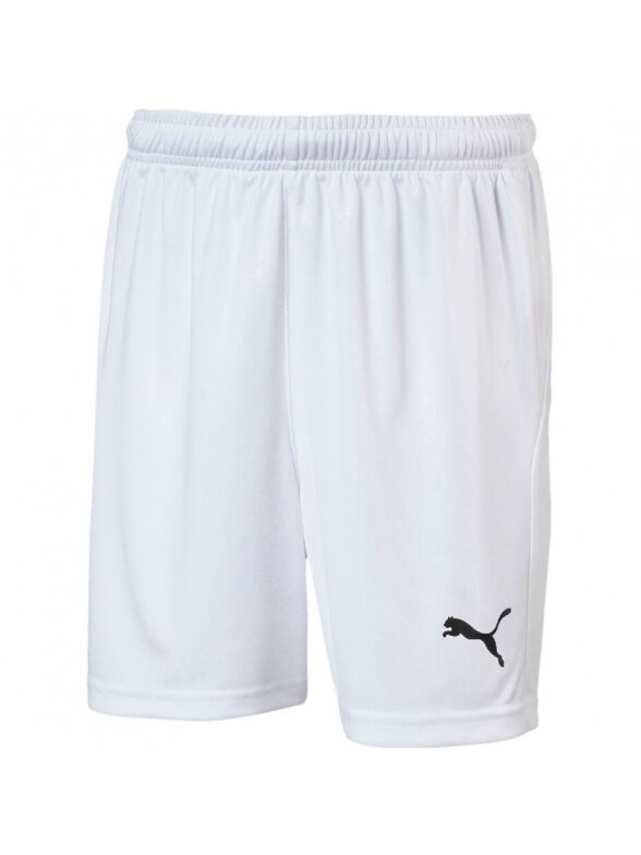Puma Liga Core JUNIOR vaikiški šortai balti 703437 04 Puma Liga Core JUNIOR vaikiški šortai balti 703437 04