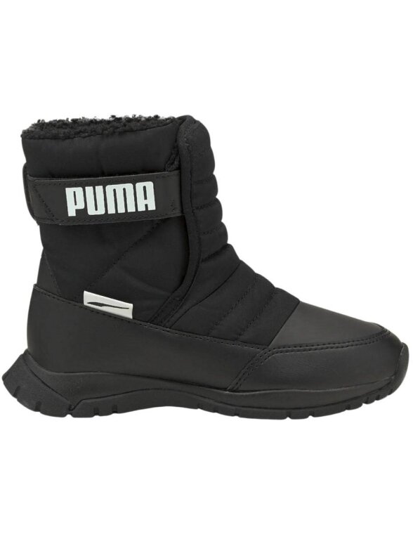 Puma Nieve WTR AC PS vaikiški batai juodi 380745 03 Puma Nieve WTR AC PS vaikiški batai juodi 380745 03
