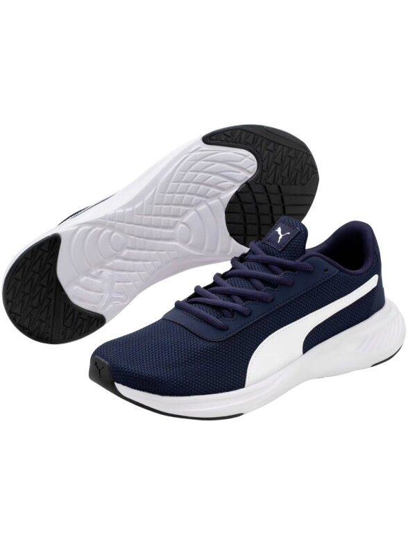 Puma Night Runner V2 vyriški bėgimo bateliai tamsiai mėlyni ir balti 379257 03 4 Puma Night Runner V2 vyriški bėgimo bateliai tamsiai mėlyni ir balti 379257 03 4
