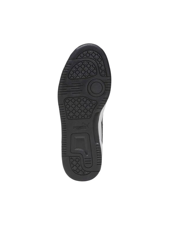 Puma Rebound V6 Lo Mid batai vaikams balti-juodi 393833 01 5 Puma Rebound V6 Lo Mid batai vaikams balti-juodi 393833 01 5