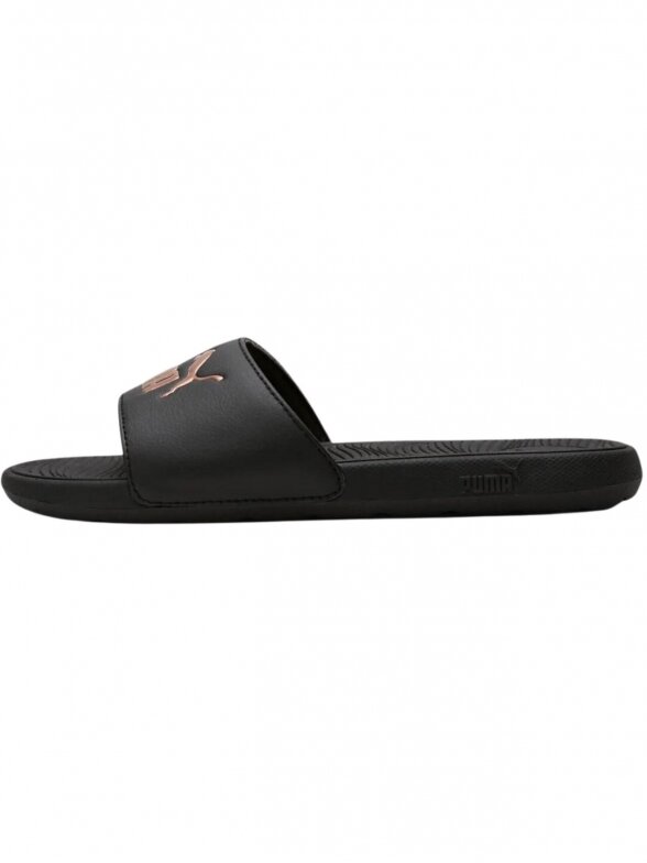 Puma šlepetės Cool Cat 2.0 juoda ir auksinė 389108 02 2 Puma šlepetės Cool Cat 2.0 juoda ir auksinė 389108 02 2