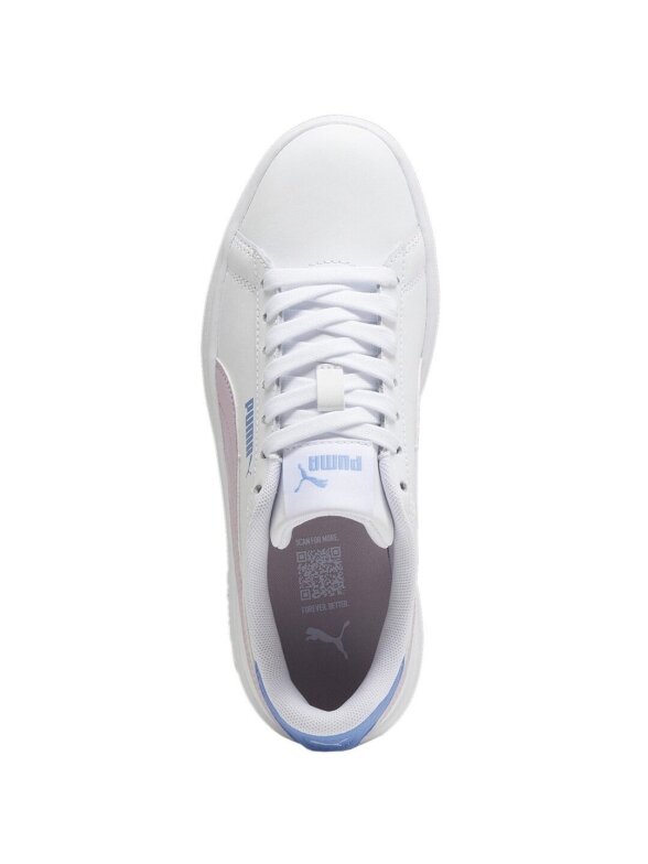 Puma Smash 3.0 vaikiški batai balti 392031 13 1 Puma Smash 3.0 vaikiški batai balti 392031 13 1