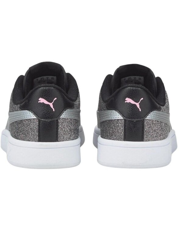 Puma Smash v2 Glitz Glam vaikiški batai sidabriniai 367377 26 4 Puma Smash v2 Glitz Glam vaikiški batai sidabriniai 367377 26 4