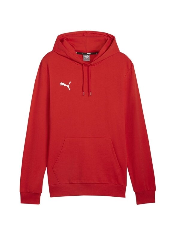 Puma Team Goal Casuals Hoody vyriškas džemperis raudonas 658618 01