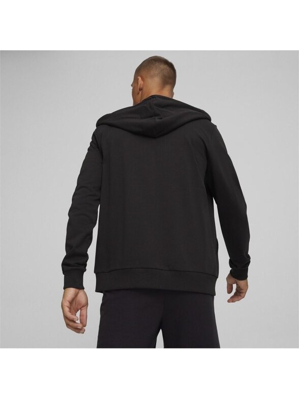 Puma Team Goal Casuals vyriškas džemperis su gobtuvu juodas 658595 03 2