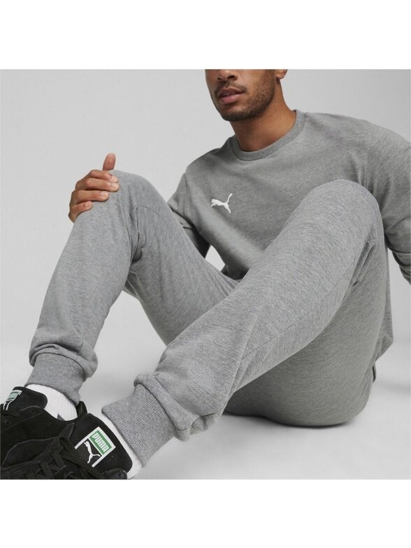 Puma Team Goal Casuals vyriškos kelnės pilkos spalvos 658598 33 3 Puma Team Goal Casuals vyriškos kelnės pilkos spalvos 658598 33 3