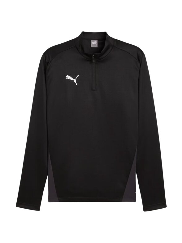 Puma TeamGoal Training 1/4 Zip Top vyrams juoda 658629 03 2