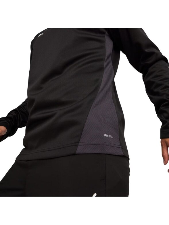 Puma TeamGoal Training 1/4 Zip Top vyrams juoda 658629 03 4 Puma TeamGoal Training 1/4 Zip Top vyrams juoda 658629 03 4