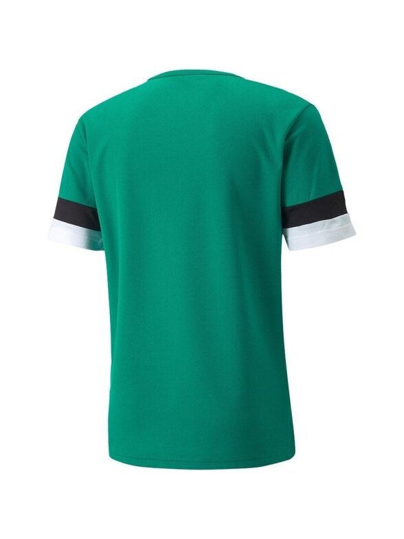 Puma teamRISE Jersey vyriški marškinėliai žali 704932 05 1 Puma teamRISE Jersey vyriški marškinėliai žali 704932 05 1