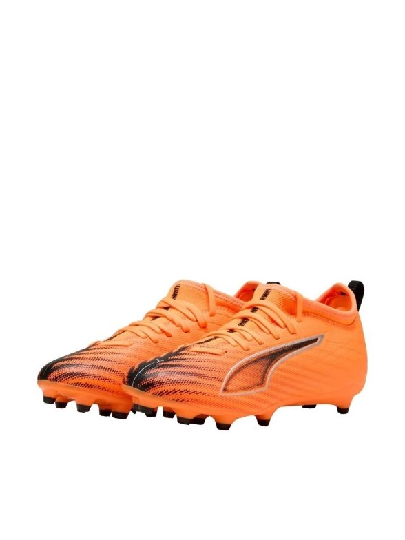Puma Ultra 6 Match FG/AG Heat Fire oranžiniai vaikiški futbolo bateliai 108515 03 Puma Ultra 6 Match FG/AG Heat Fire oranžiniai vaikiški futbolo bateliai 108515 03