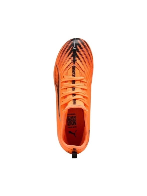 Puma Ultra 6 Match FG/AG Heat Fire oranžiniai vaikiški futbolo bateliai 108515 03 2 Puma Ultra 6 Match FG/AG Heat Fire oranžiniai vaikiški futbolo bateliai 108515 03 2