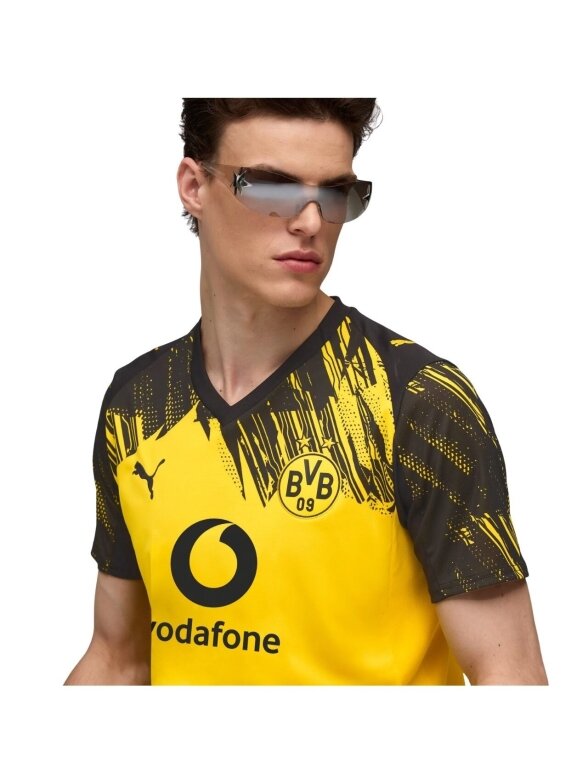 Puma vyriška BVB Home Jersey Replica Faster marškinėliai geltoni 780088 01 4 Puma vyriška BVB Home Jersey Replica Faster marškinėliai geltoni 780088 01 4