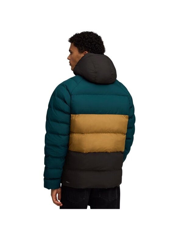 Puma vyriška striukė Mono Hooded žalia-ruda-juoda 688367 75 4 Puma vyriška striukė Mono Hooded žalia-ruda-juoda 688367 75 4