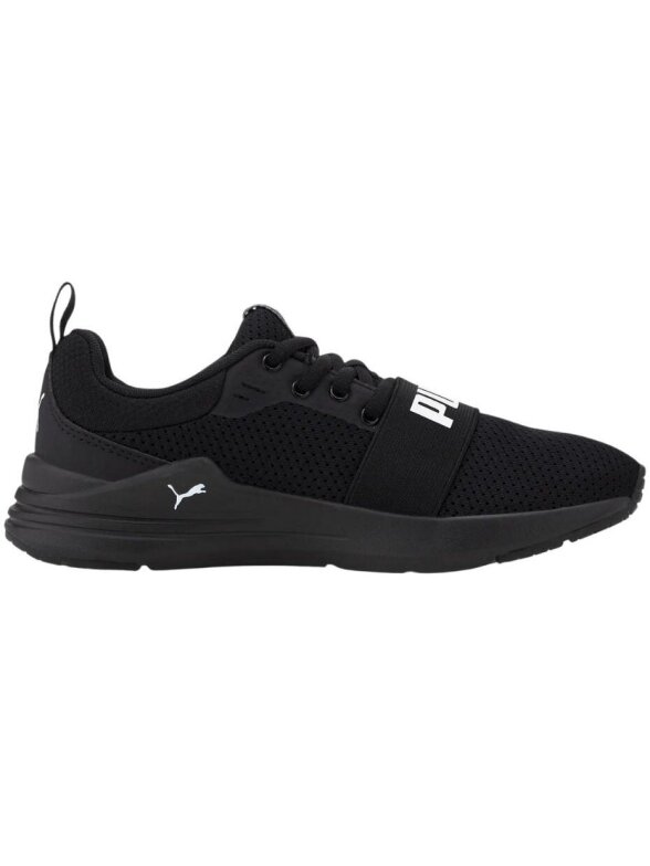 Puma Wired Run Jr vaikiški batai juodi 374214 01 2