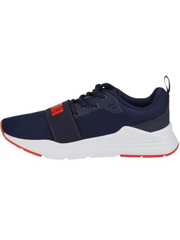 Puma Wired Run Jr vaikiški batai, tamsiai mėlyni 374214 21 3