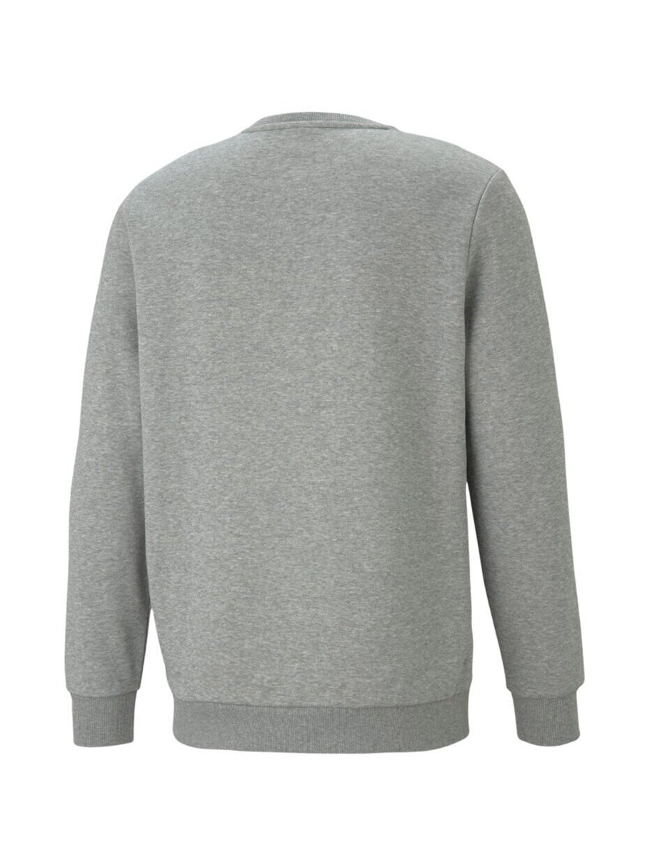Puma ESS Big Logo Crew FL vyriškas džemperis pilkas 586678 03 1