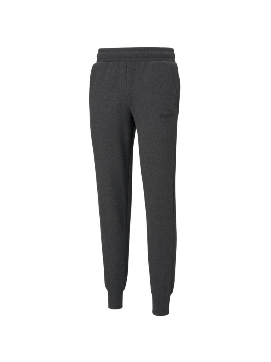 Puma ESS Logo Pants FL vyriškos kelnės, tamsiai pilkos 586714 07 2