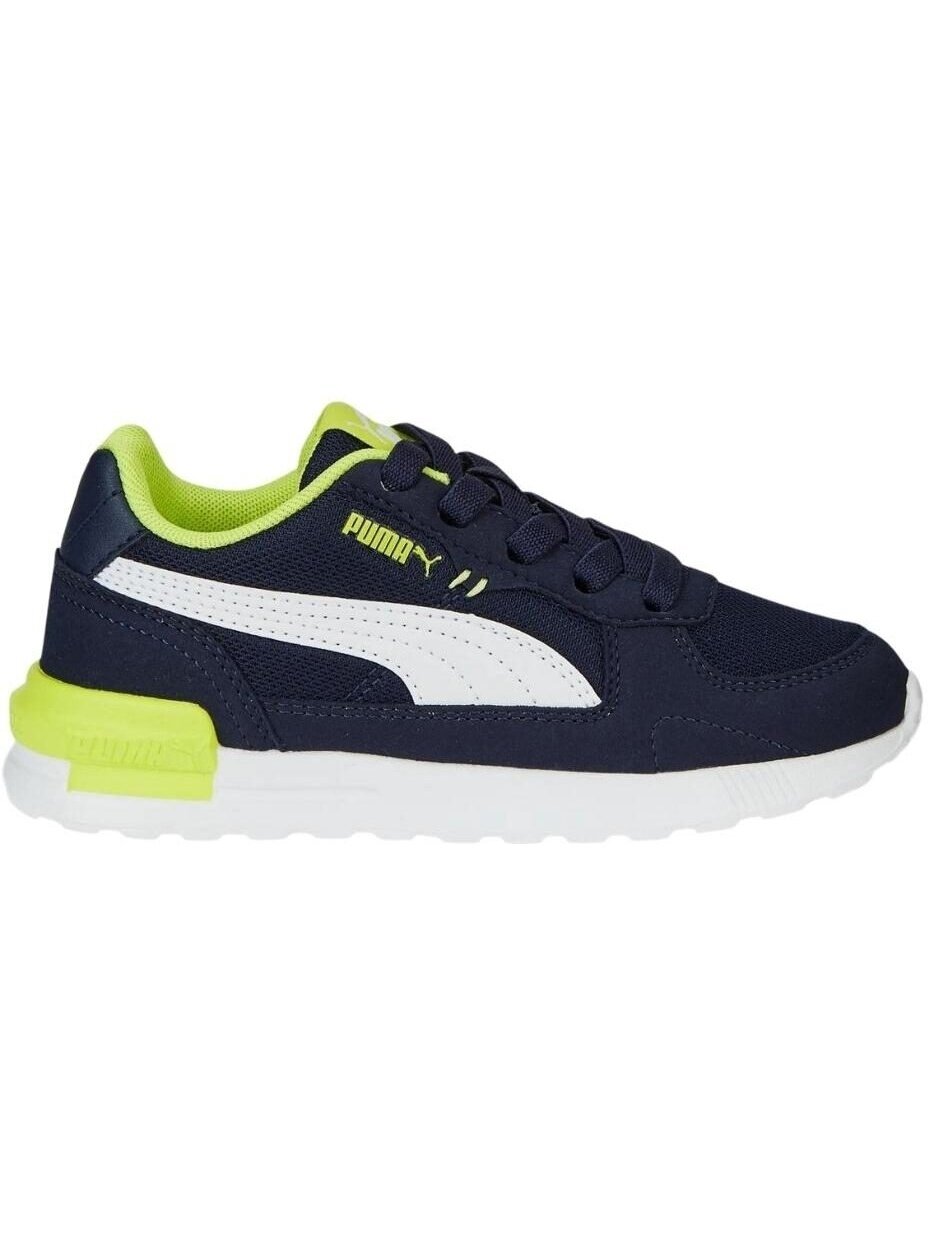 Puma Graviton AC PS vaikiški batai tamsiai mėlyni ir žali 381988 14 1