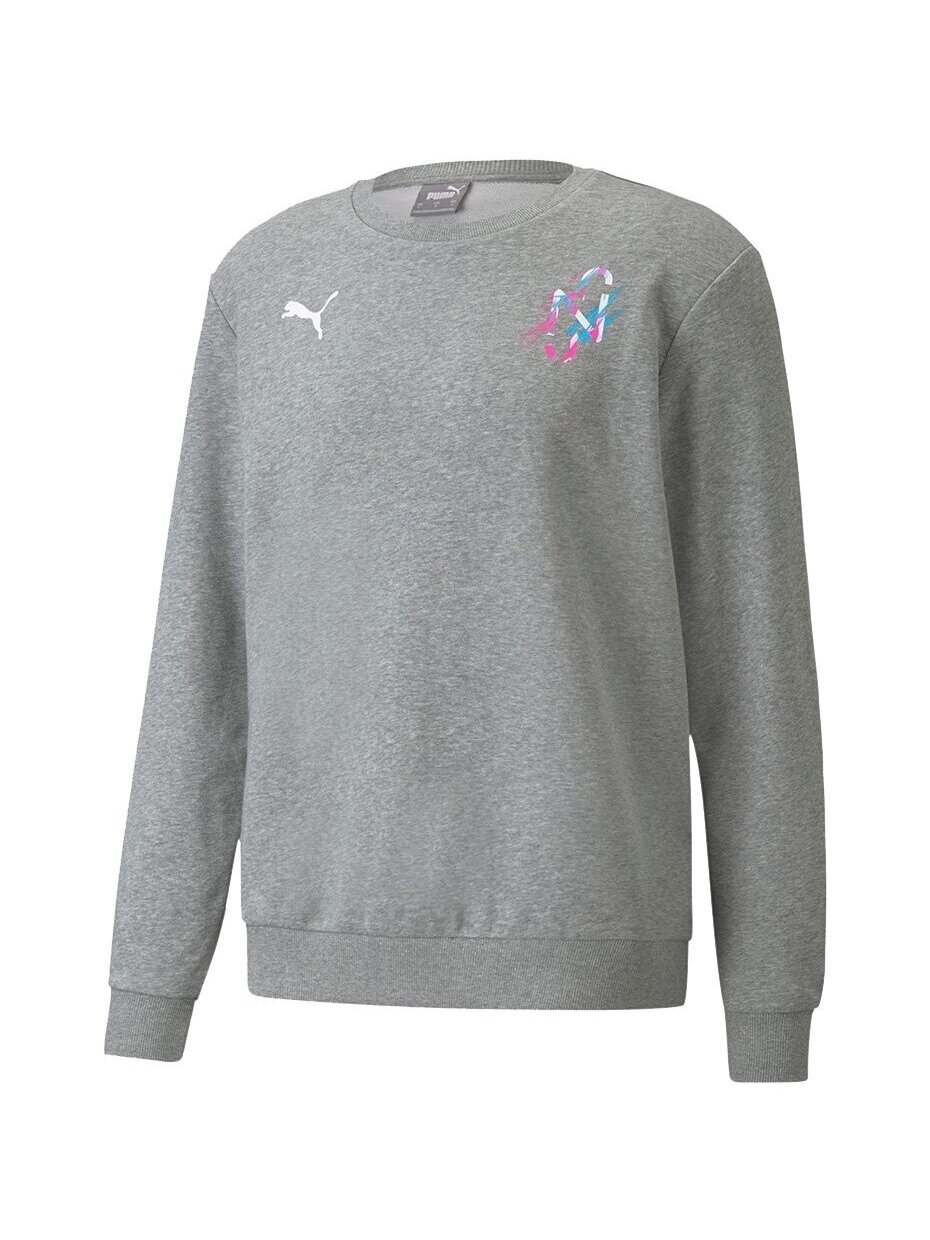 Puma Neymar JR Creativity Crew vyriškas džemperis pilkas 605562 06