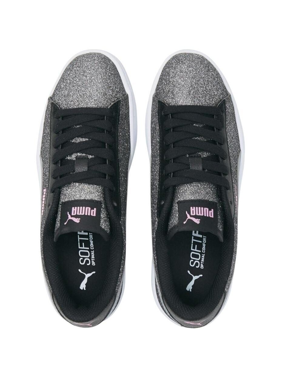 Puma Smash v2 Glitz Glam vaikiški batai sidabriniai 367377 26 2