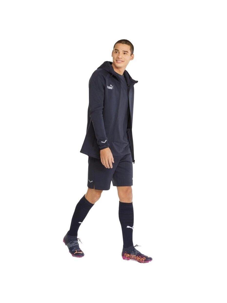 Puma TeamFinal Casuals vyriškas džemperis su gobtuvu, tamsiai mėlynas 657383 06 4