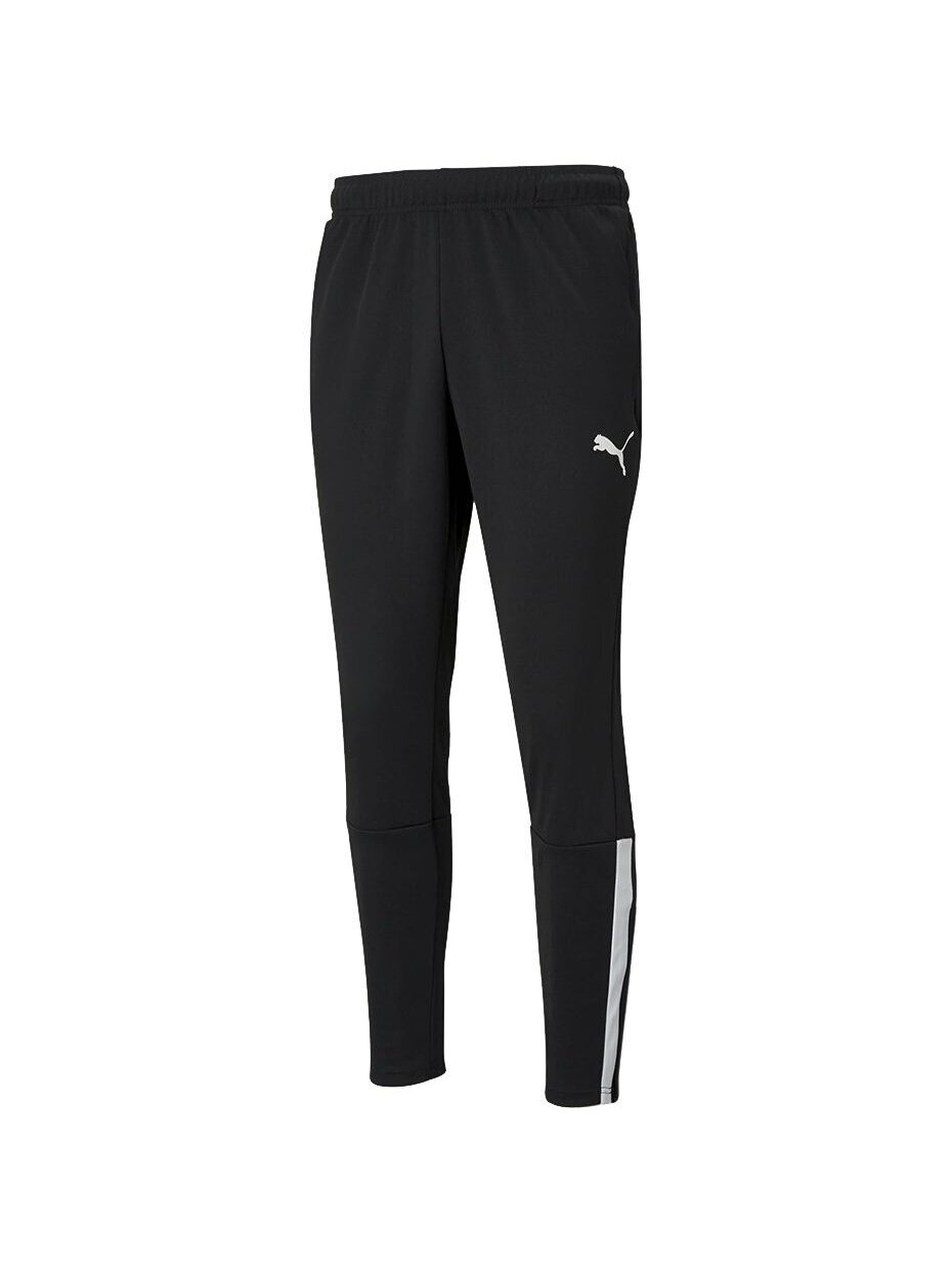 Puma teamLIGA Training Pants vyriškos kelnės juodos 657242 03 Puma teamLIGA Training Pants vyriškos kelnės juodos 657242 03