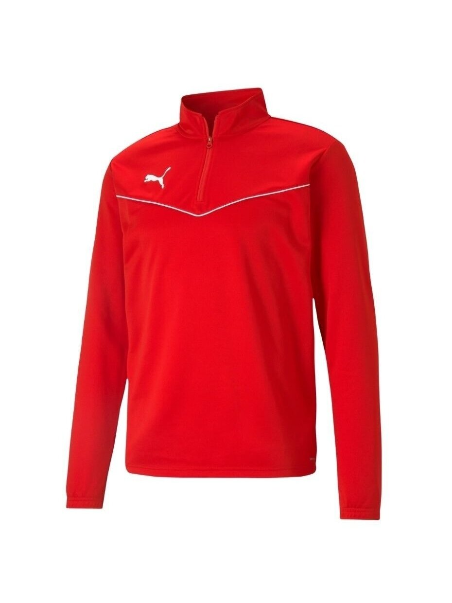 Puma teamRISE 1 4 „Zip Top“ vyriškas džemperis raudonas 657394 01 Puma teamRISE 1 4 „Zip Top“ vyriškas džemperis raudonas 657394 01