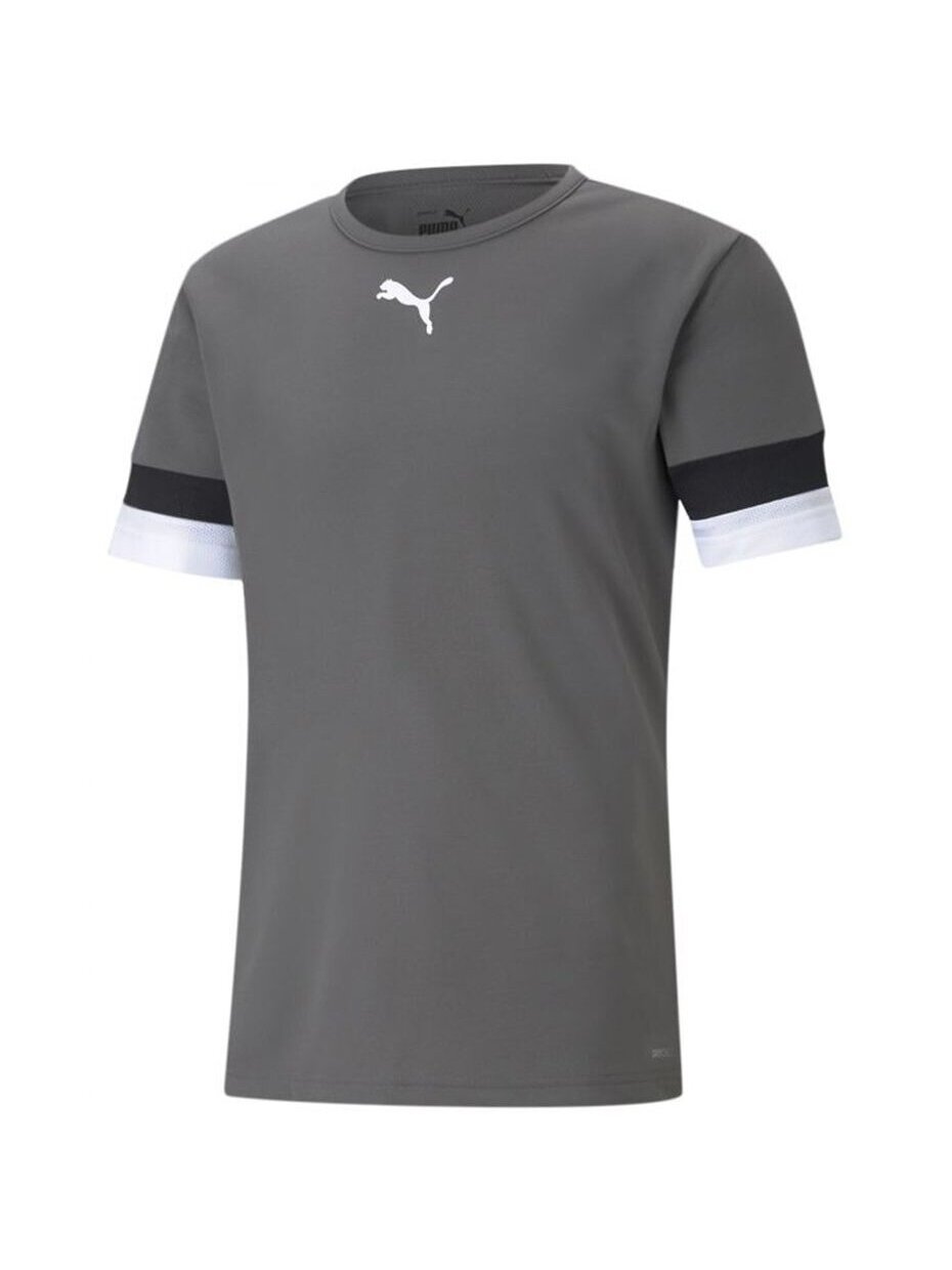 Puma teamRISE Rūkyti vyriški marškinėliai pilki 704932 13 1 Puma teamRISE Rūkyti vyriški marškinėliai pilki 704932 13 1