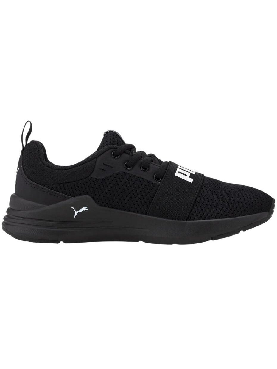 Puma Wired Run Jr vaikiški batai juodi 374214 01 2 Puma Wired Run Jr vaikiški batai juodi 374214 01 2