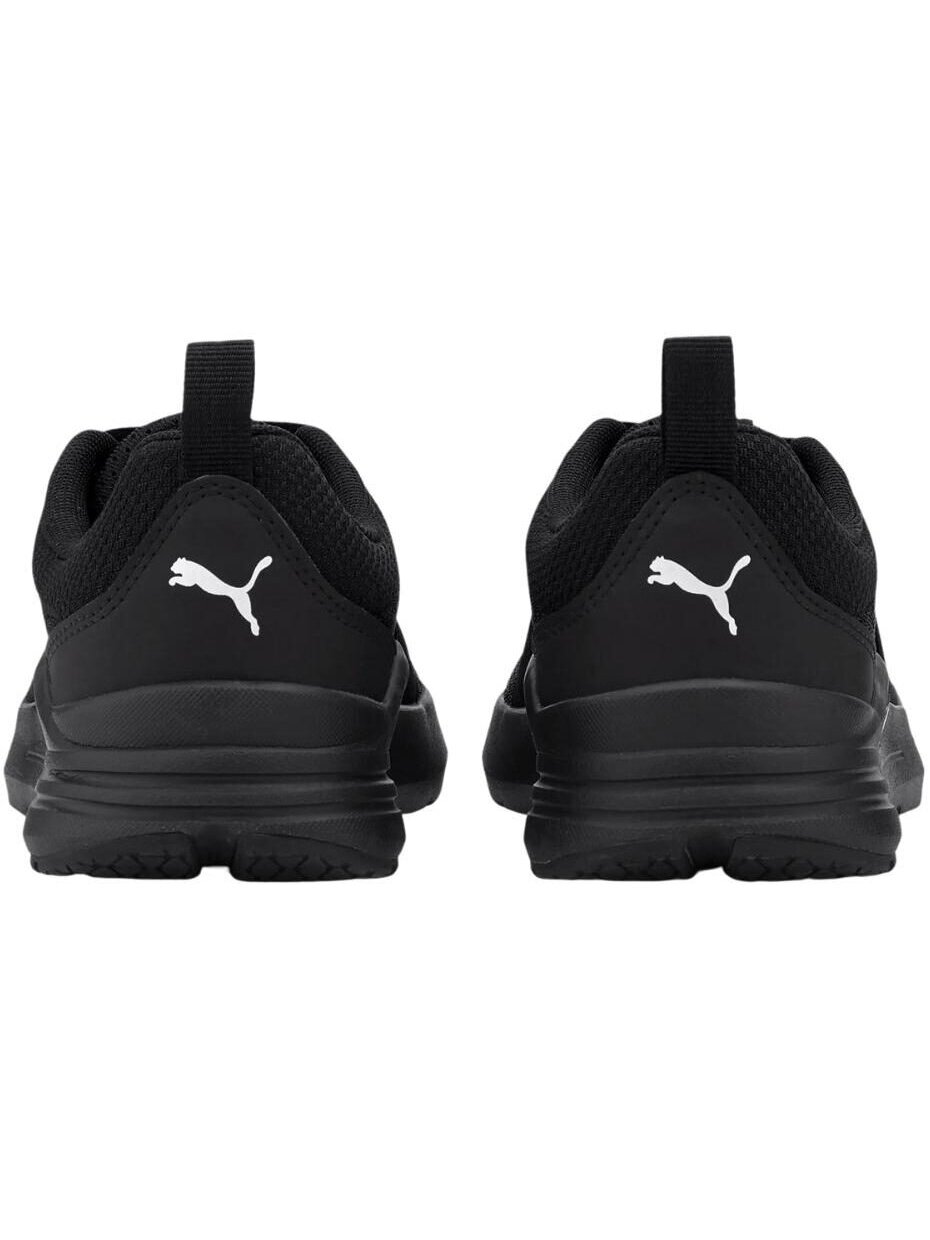 Puma Wired Run Jr vaikiški batai juodi 374214 01 4 Puma Wired Run Jr vaikiški batai juodi 374214 01 4