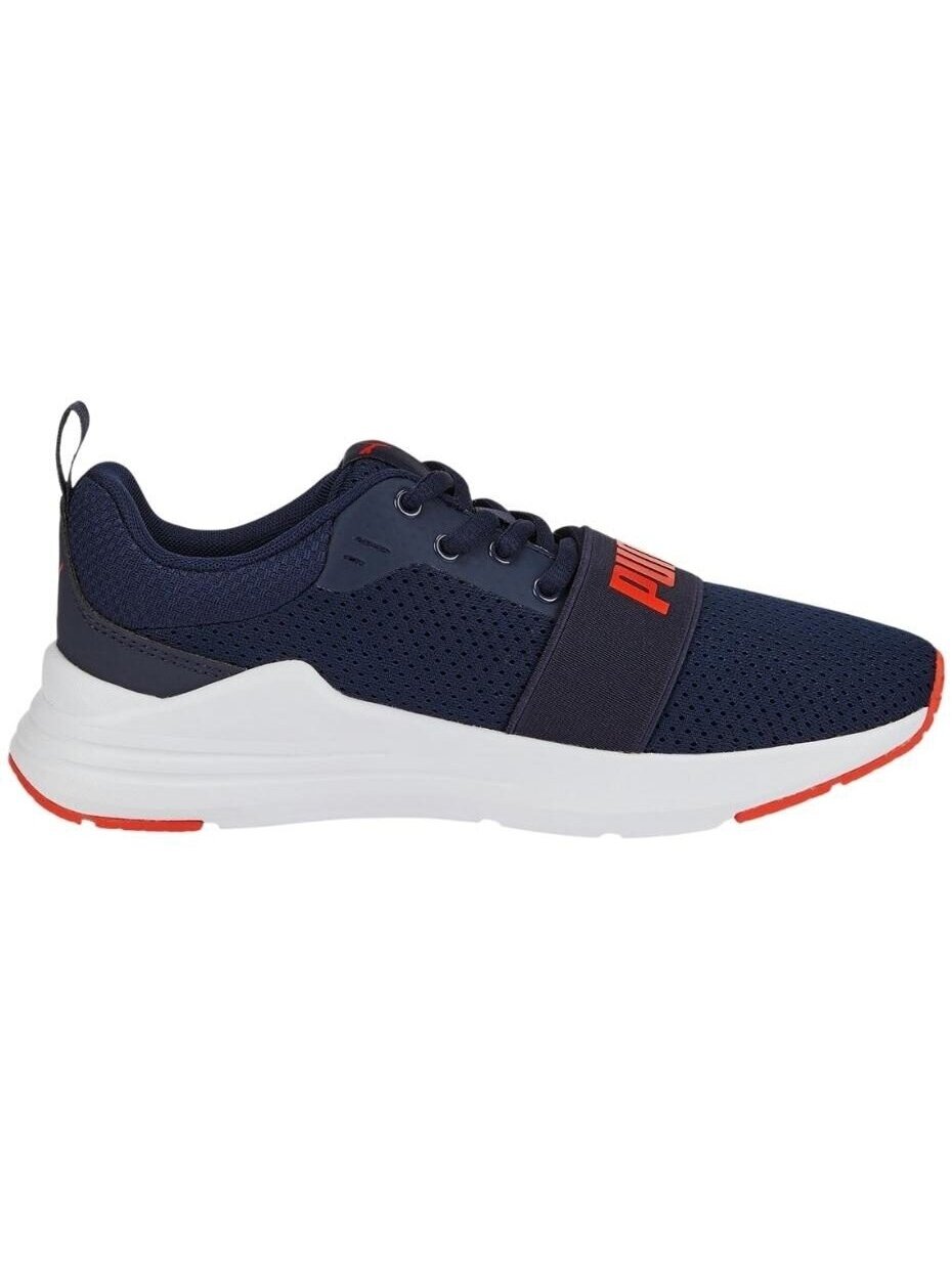 Puma Wired Run Jr vaikiški batai, tamsiai mėlyni 374214 21 2 Puma Wired Run Jr vaikiški batai, tamsiai mėlyni 374214 21 2