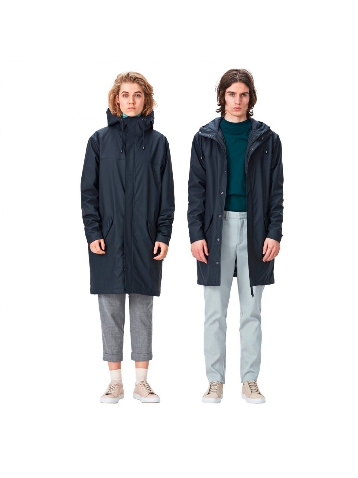 Rains UNISEX lietpaltis 1504 melynas Rains UNISEX lietpaltis 1504 melynas