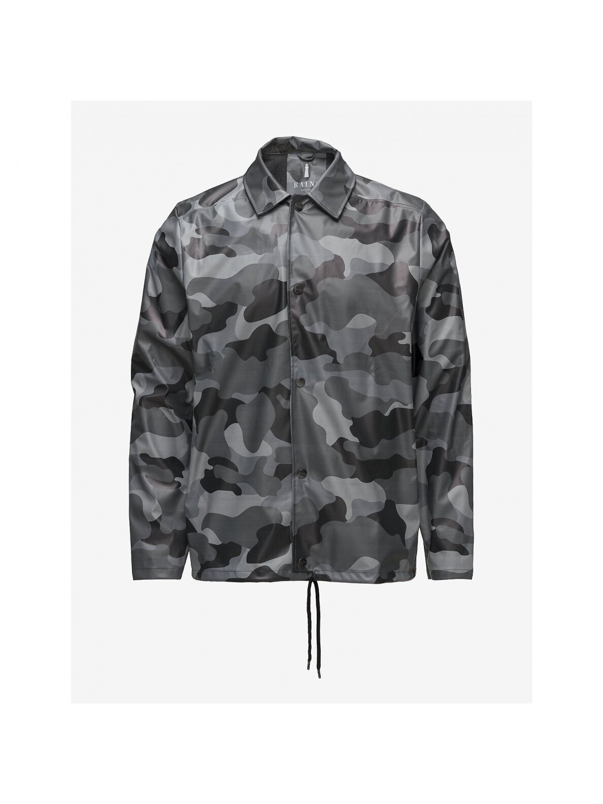Rains AOP Coach jacket Night camo UNISEX lietpaltis Rains AOP Coach jacket Night camo UNISEX lietpaltis