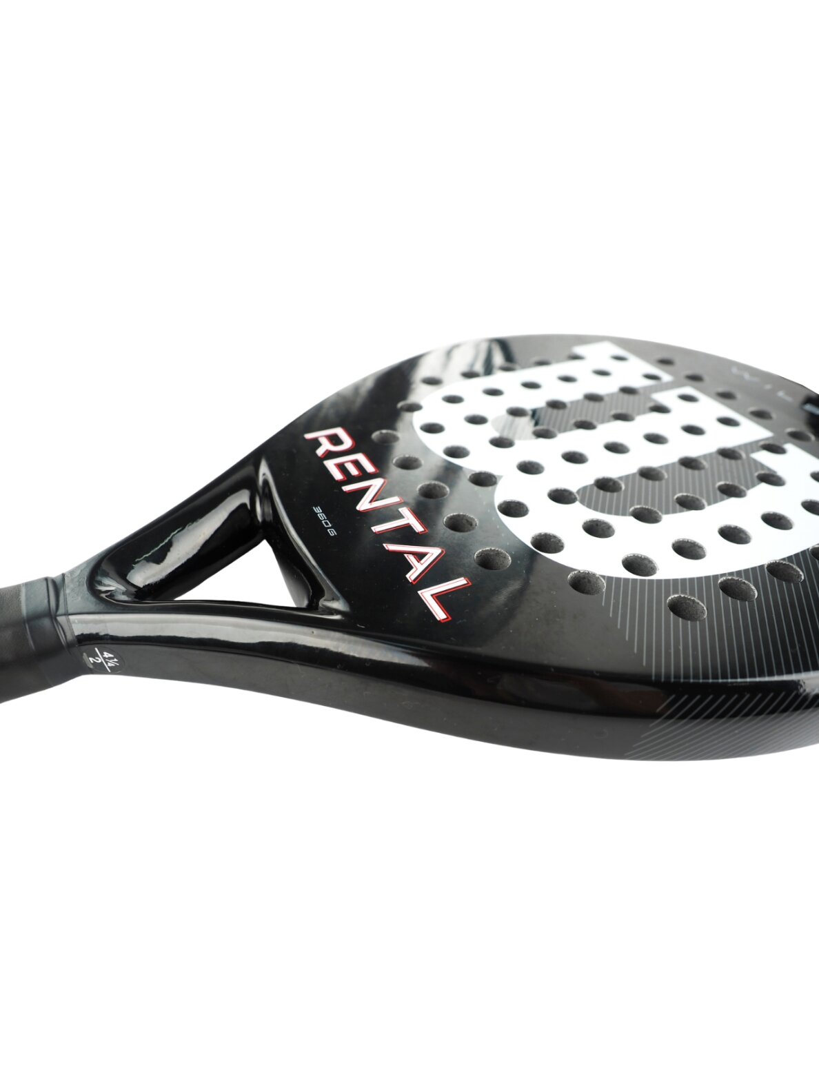 Wilson Rental Padel Racket V1 4 1/4 padelio raketė, juoda WR203211U2 2 Wilson Rental Padel Racket V1 4 1/4 padelio raketė, juoda WR203211U2 2