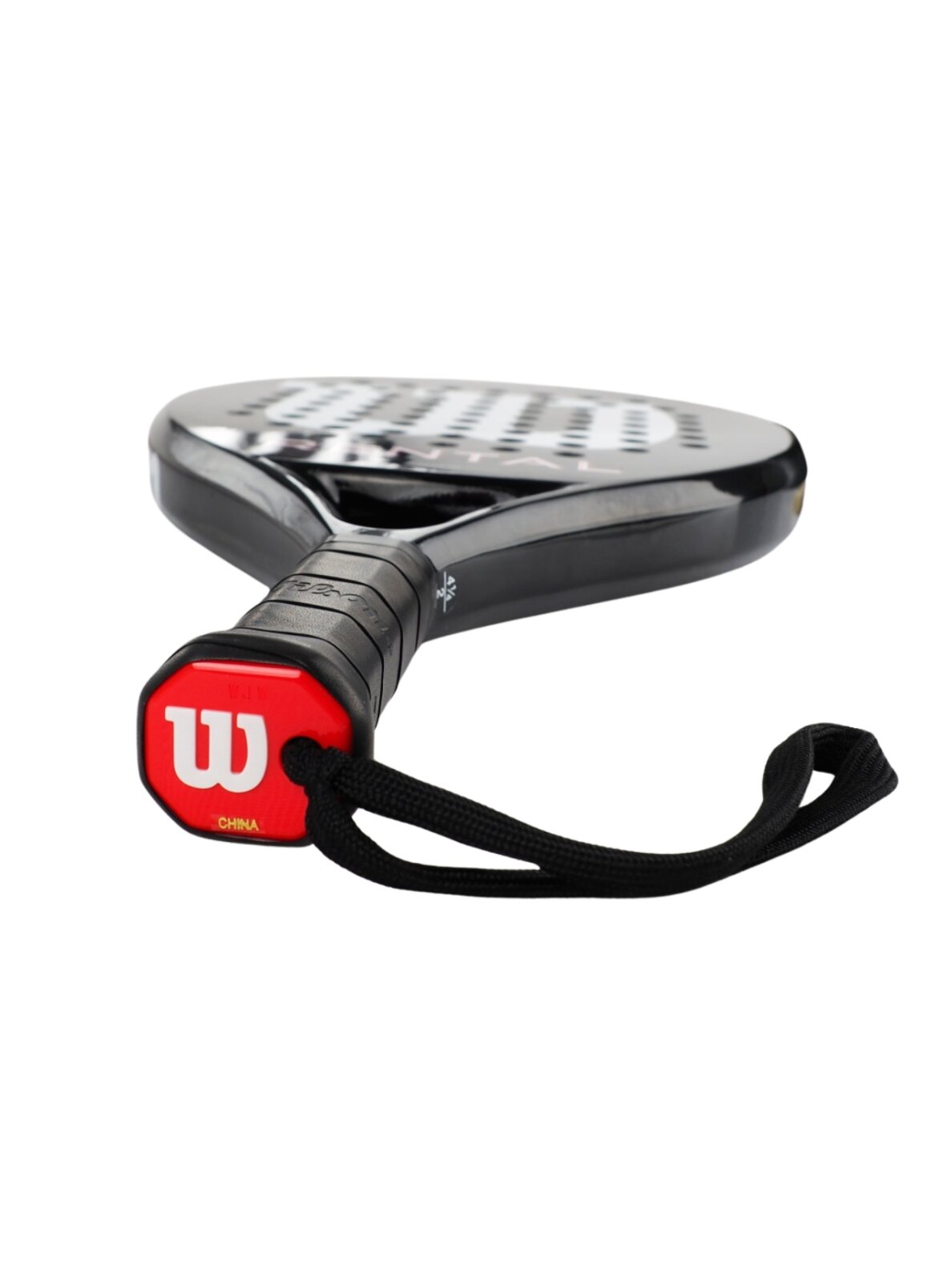 Wilson Rental Padel Racket V1 4 1/4 padelio raketė, juoda WR203211U2 4 Wilson Rental Padel Racket V1 4 1/4 padelio raketė, juoda WR203211U2 4