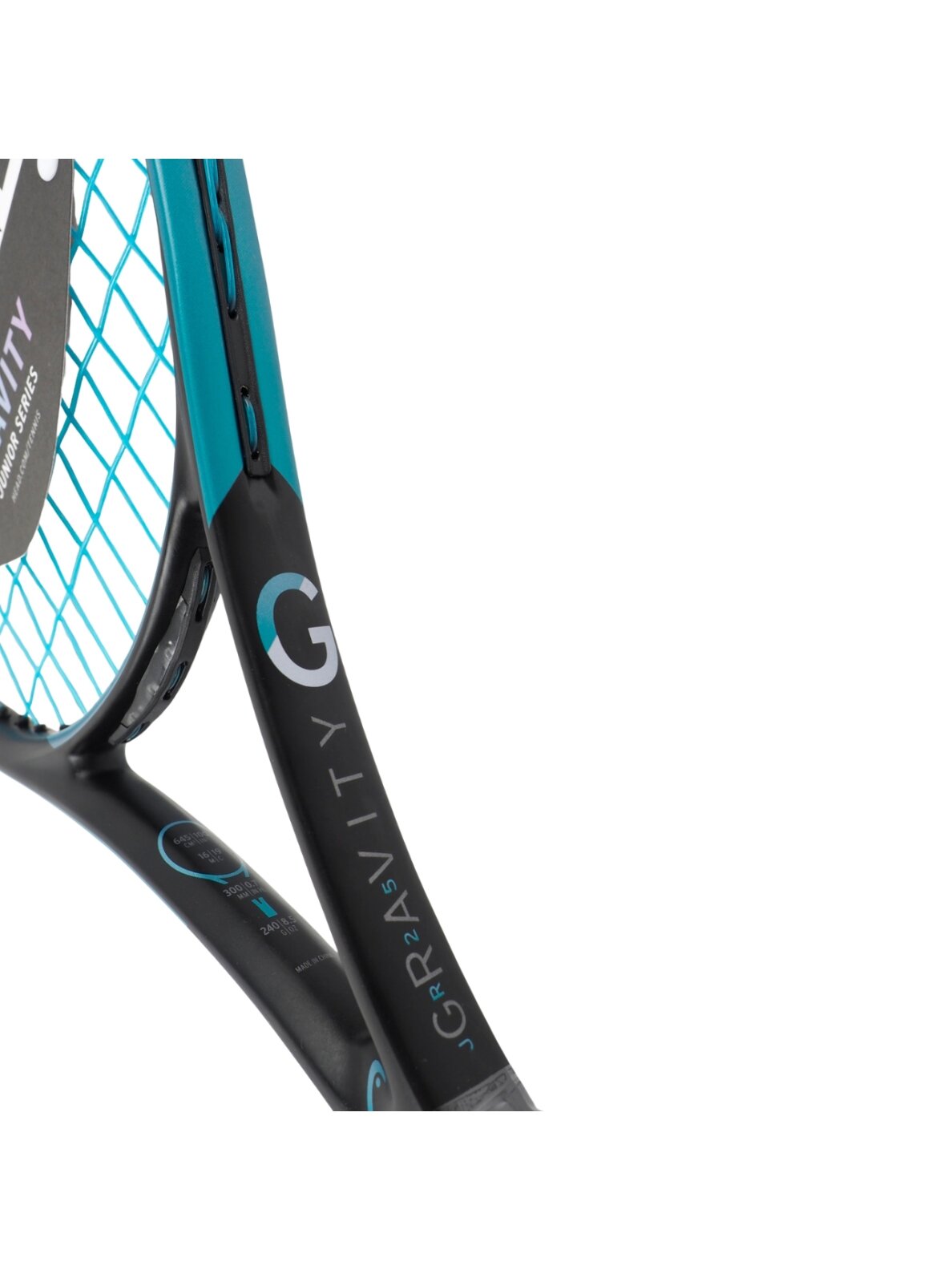 Head IG Gravity Jr 25 3 7/8 teniso raketė vaikams juoda-mėlyna 3