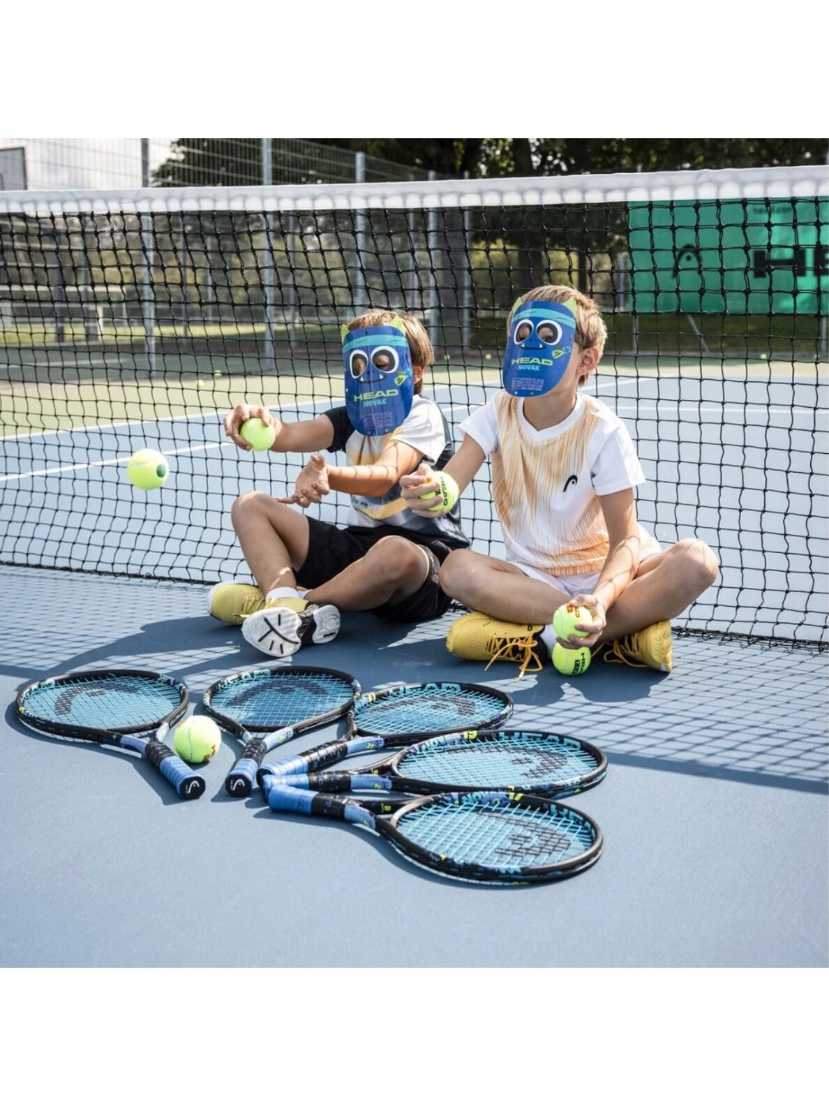 Teniso raketė Head Novak 25 cv3 7/8 su dėklu juodo-mėlynos spalvos 235004 SC07 2