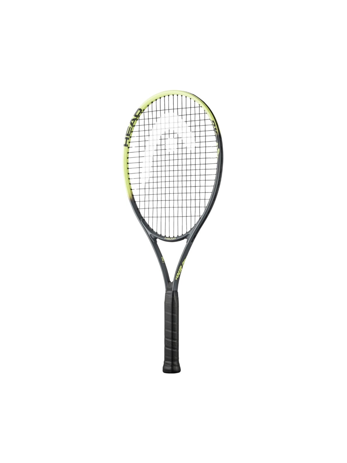 Head Tour Pro 4 1/4 teniso raketė, žalsvai geltona-juoda 230384 SC20 Head Tour Pro 4 1/4 teniso raketė, žalsvai geltona-juoda 230384 SC20