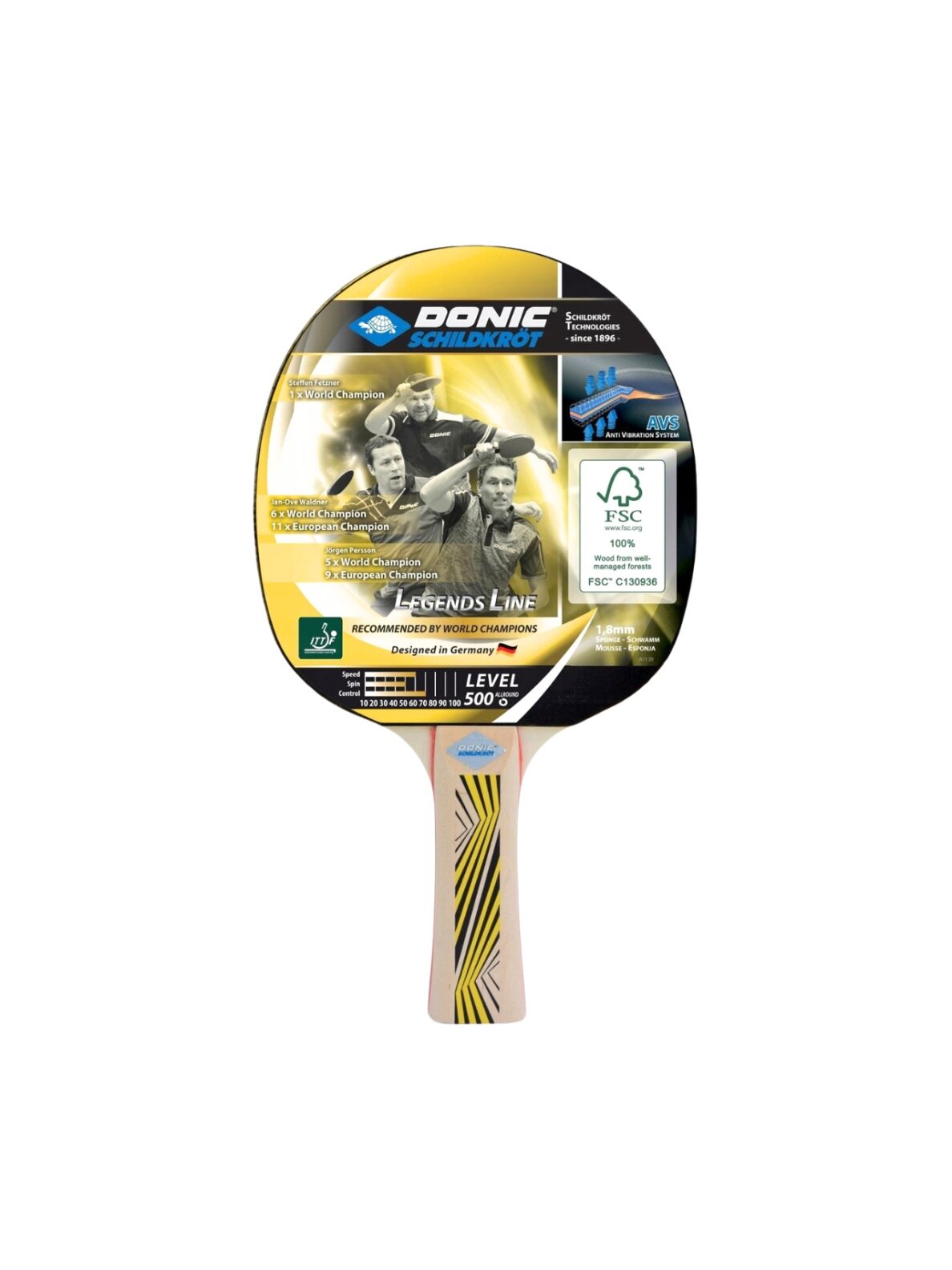 Donic Legends 500 stalo teniso raketė 714407