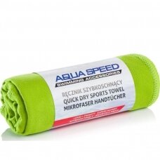 Rankšluostis Aqua-speed, 50x100 cm, žalias