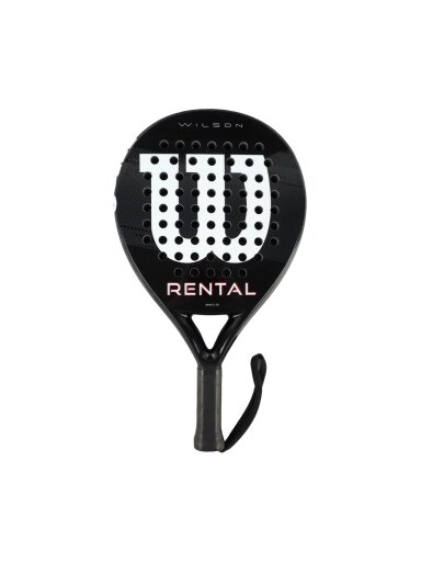 Wilson Rental Padel Racket V1 4 1/4 padelio raketė, juoda WR203211U2 Wilson Rental Padel Racket V1 4 1/4 padelio raketė, juoda WR203211U2