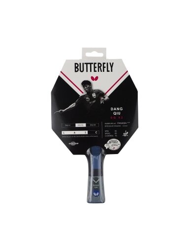 Butterfly Dang Qiu DQX2 stalo teniso raketė