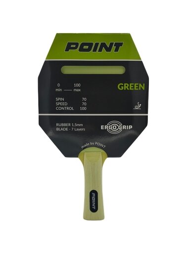 Rakietka do ping ponga Point zielona
