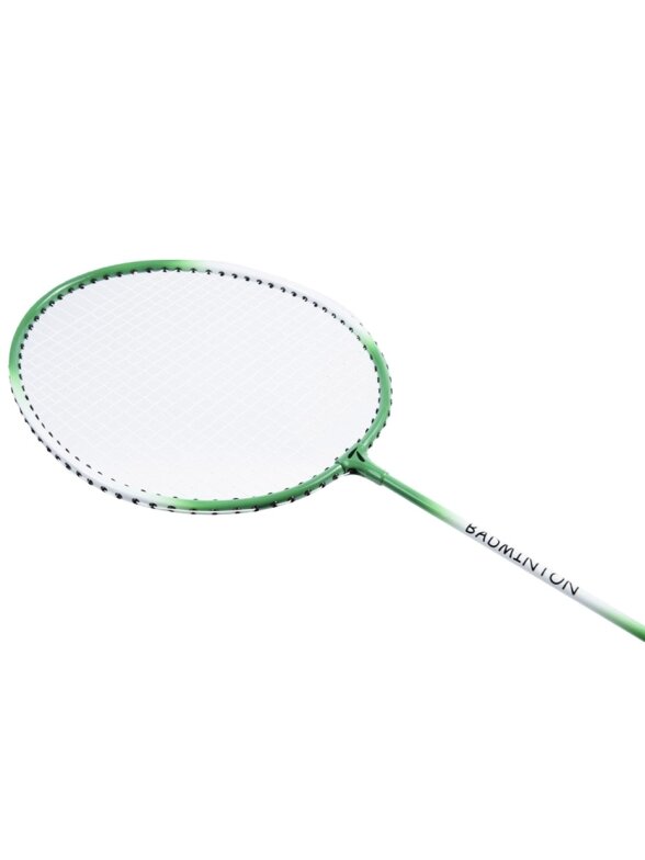 Badmintono raketė SMJ Teloon TL100 žalia-balta 2