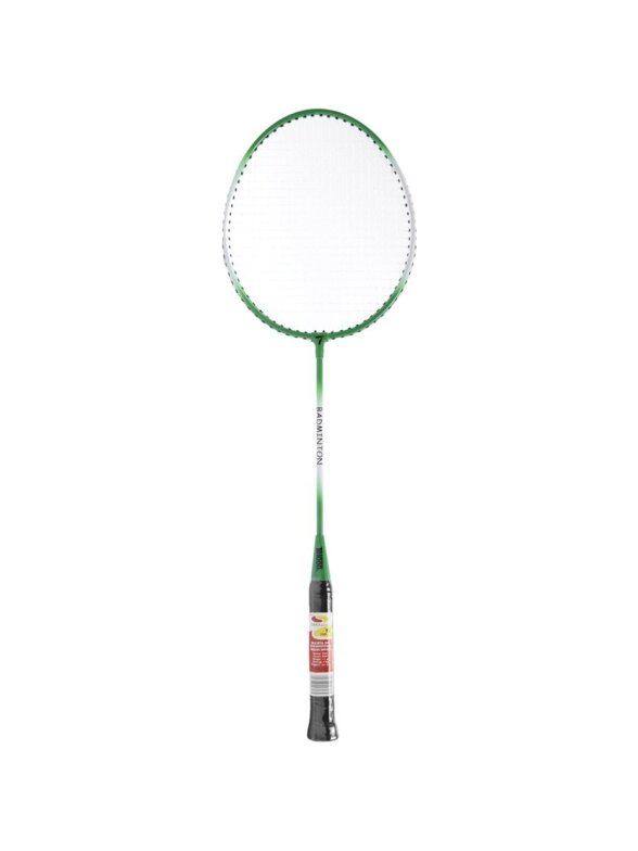 Badmintono raketė SMJ Teloon TL100 žalia-balta Badmintono raketė SMJ Teloon TL100 žalia-balta