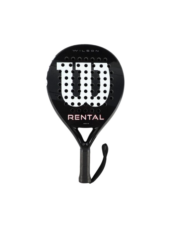 Wilson Rental Padel Racket V1 4 1/4 padelio raketė, juoda WR203211U2 Wilson Rental Padel Racket V1 4 1/4 padelio raketė, juoda WR203211U2