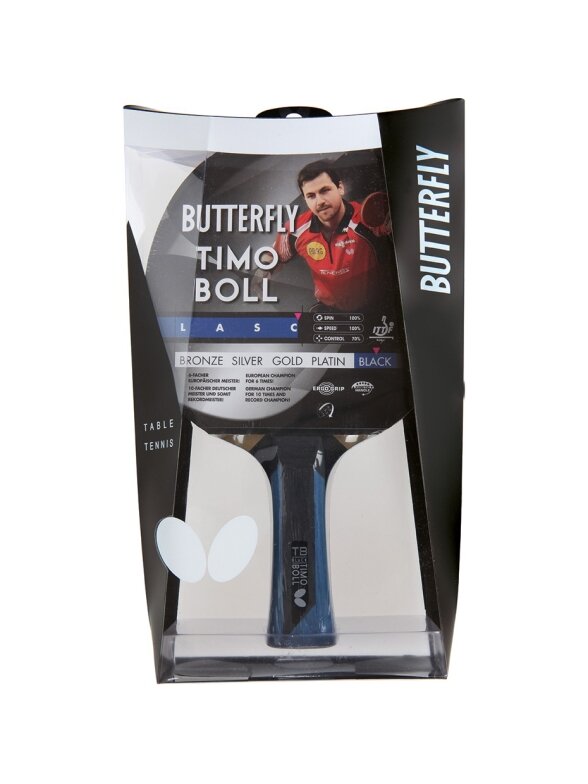 Butterfly Timo Boll Black 85031 stalo teniso raketė