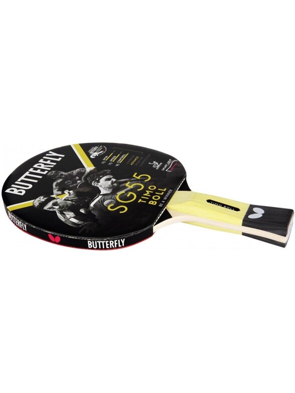 Rakietka do ping ponga Butterfly Timo Boll SG55 85022 Rakietka do ping ponga Butterfly Timo Boll SG55 85022